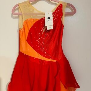 Girls figure skating dress brand new size 7-8
